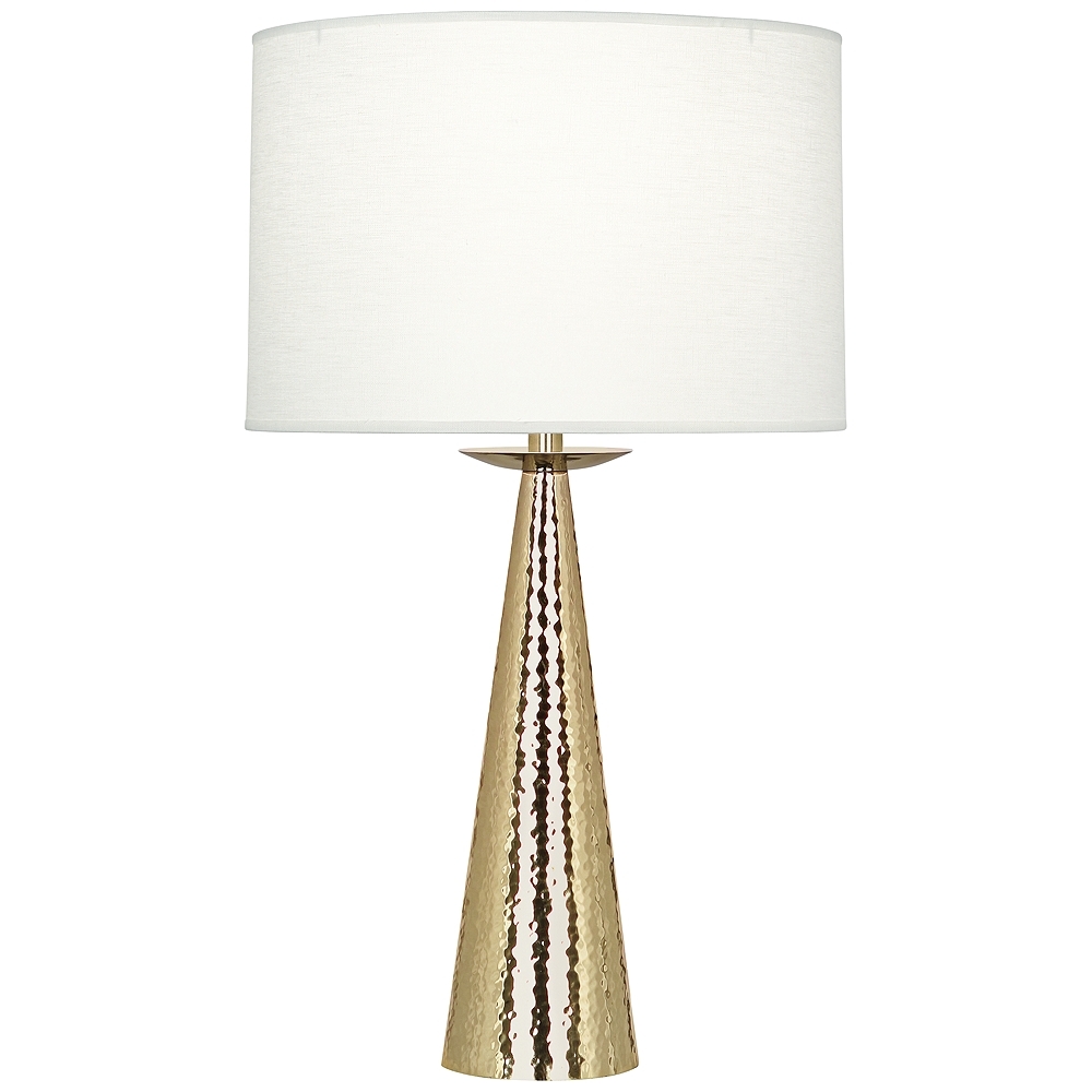 Robert Abbey Dal Modern Brass Table Lamp - Style # 35C40 - Image 0