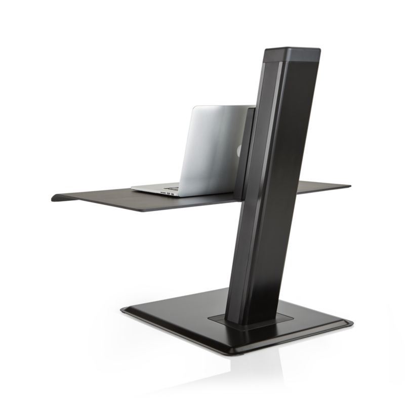 Humanscale ® Black Laptop Quickstand Eco Standing Desk Converter - Image 5