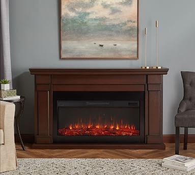 Real Flame(R) Carlisle Grand Electric Fireplace, Gray - Image 2