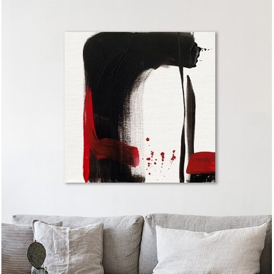 'Ohne Titel III' Acrylic Painting Print on Wrapped Canvas, 48" H x 48" W x 1.5" D - Image 0