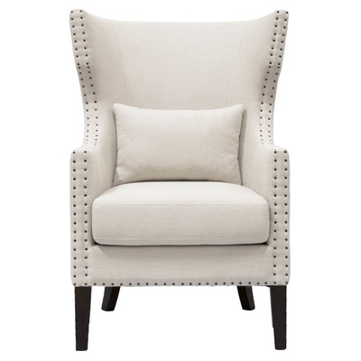 Demaris Traditional Wingback Chair - Image 1