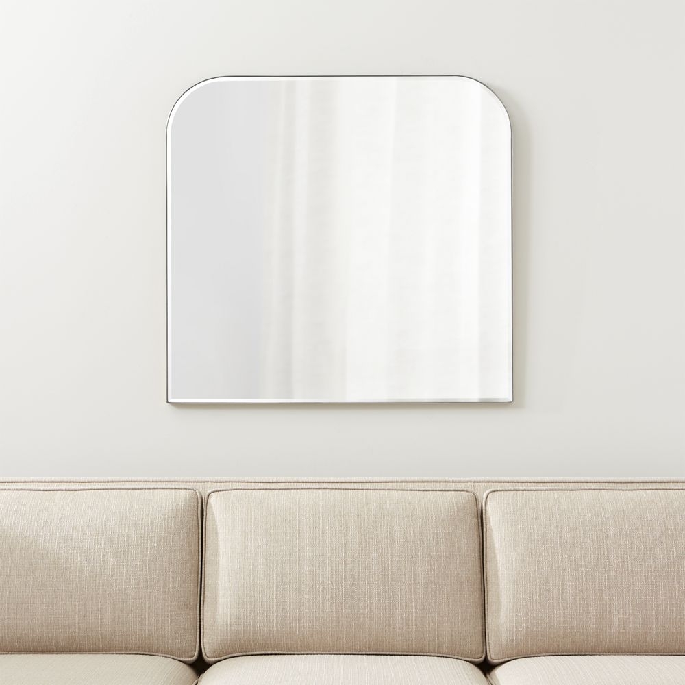 Edge Silver Arch Wall Mirror - Image 0