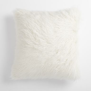 Furrific Euro Pillow Cover, 26"x26", Himalayan Ivory - Image 0