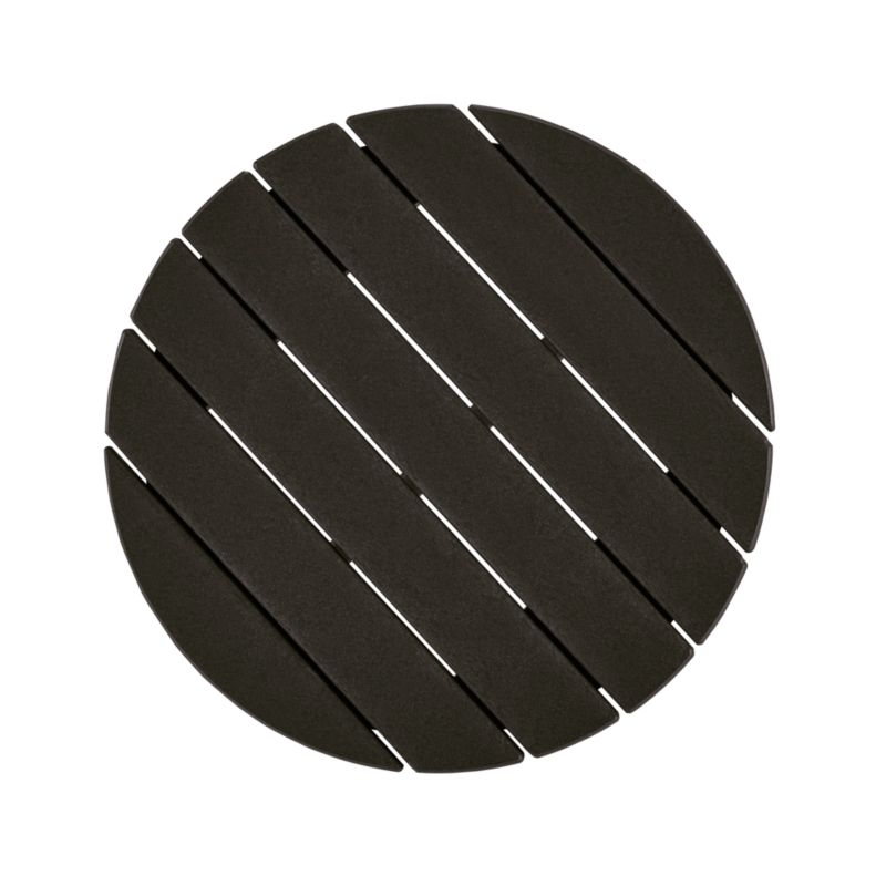 Vista II Black Adirondack Outdoor Side Table by POLYWOOD® - Image 3