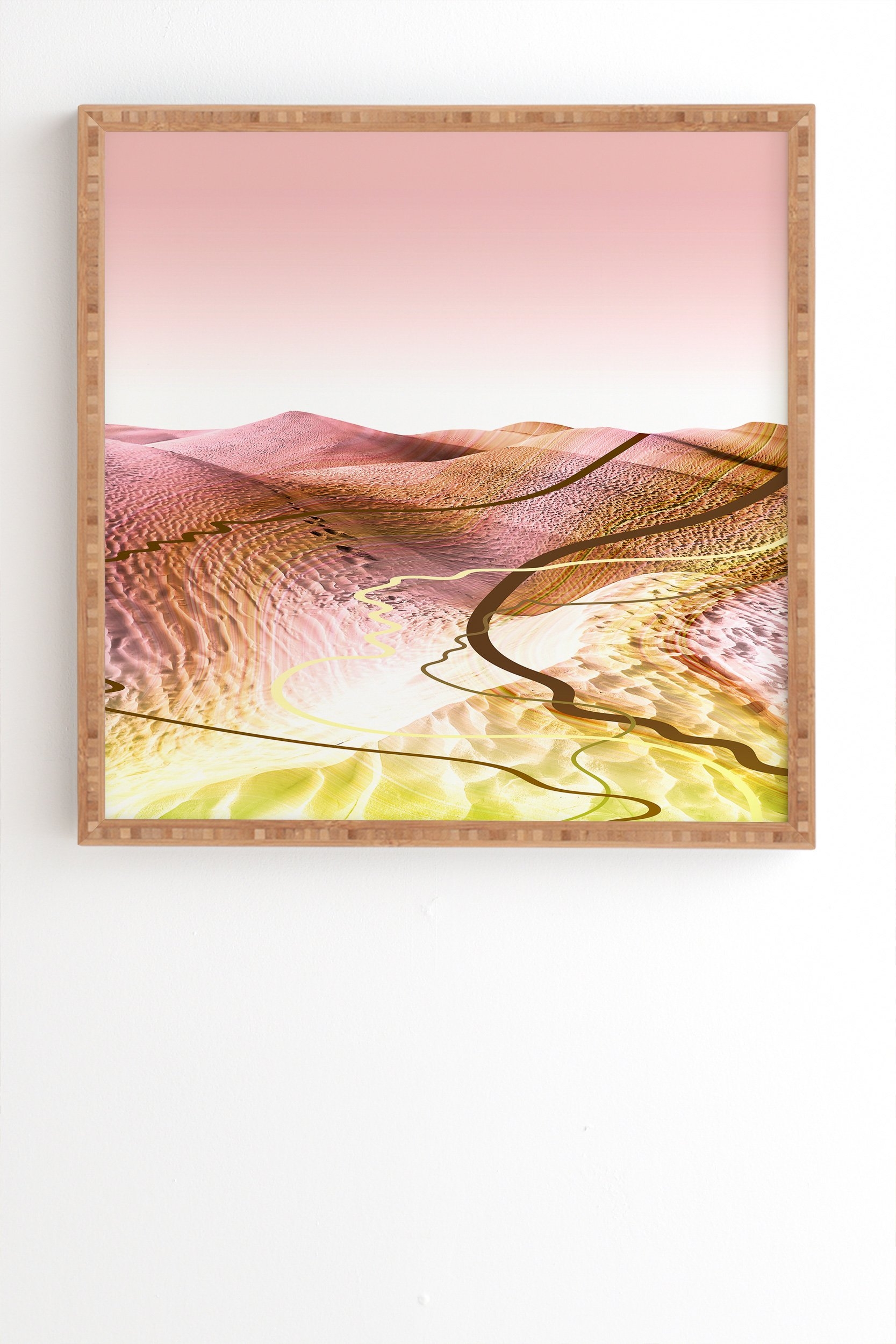 Iveta Abolina Coral Heat Framed Wall Art - 8" x 9.5" - Image 1