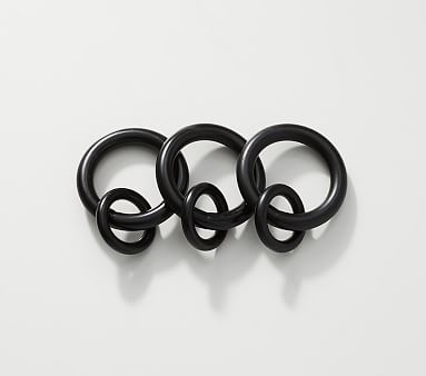 Nickel Metal Double Rings - Image 1