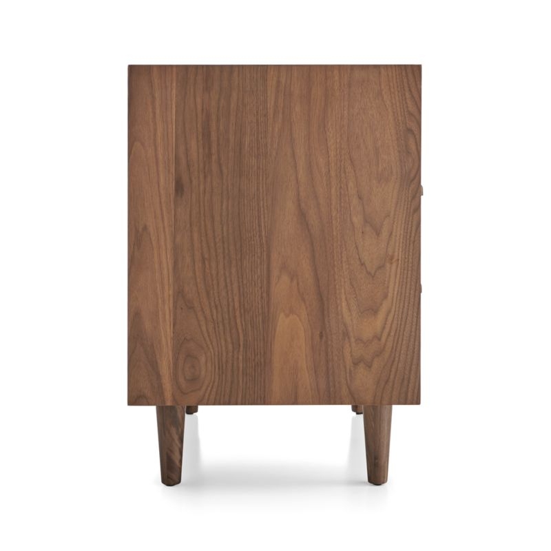 Tate 2-Drawer Midcentury Nightstand with Power Outlet, Restock in early May, 2022. - Image 3