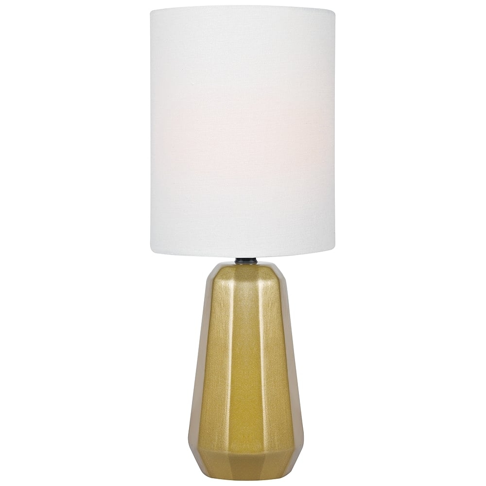 Lite Source Charna 17 1/2"H Gold Ceramic Accent Table Lamp - Style # 56J85 - Image 0