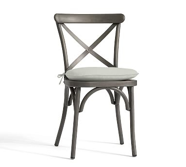 Bistro Chair & Bar Stool Cushion, Sunbrella(R) Natural - Image 2