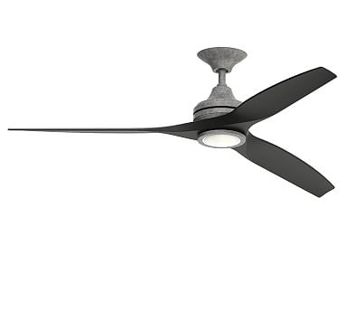 Spitfire Ceiling Fan with LED Kit, Galvanized - Image 2