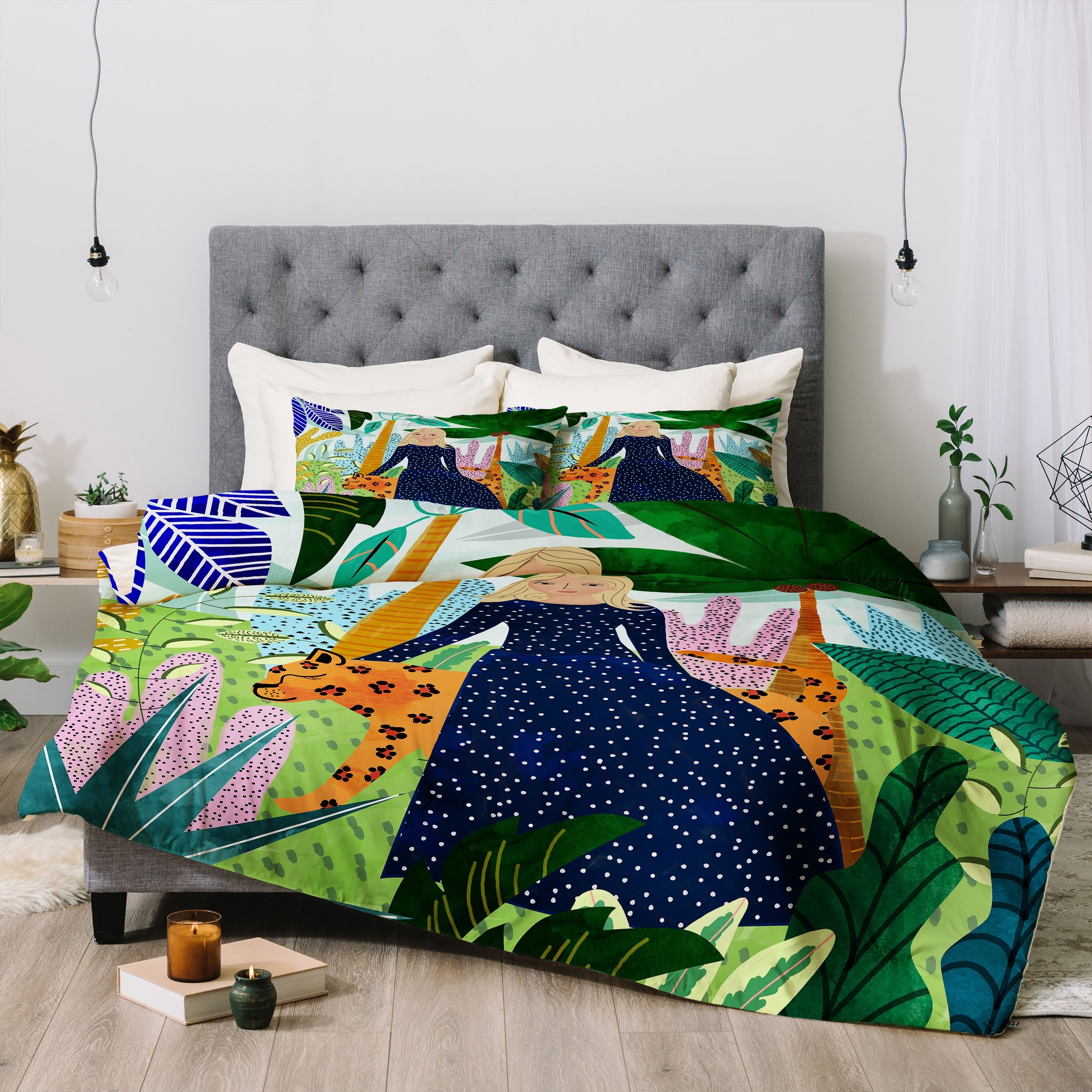 83 Oranges Safari Comforter - Twin/XL / Comforter + Pillow Sham(s) - Image 0