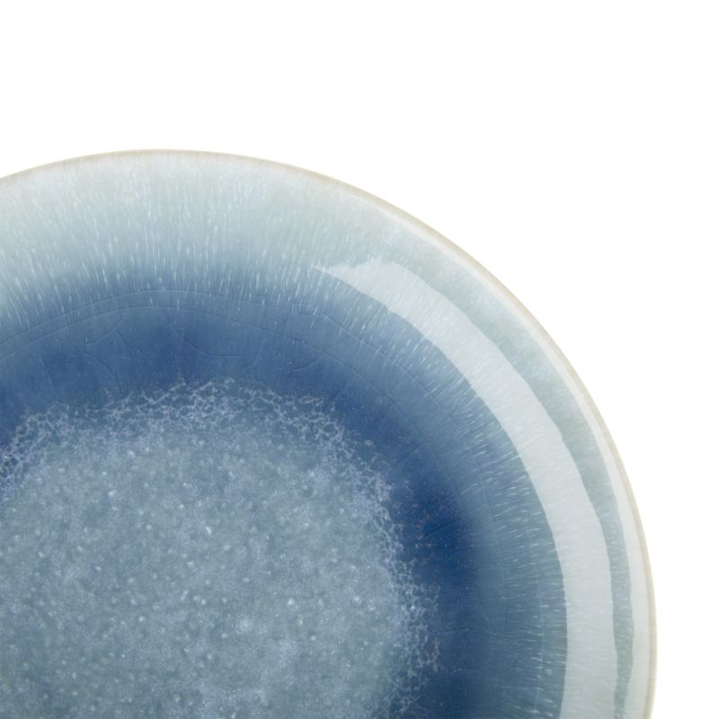 Caspian Blue Reactive Glaze Dinner Plate - Image 2