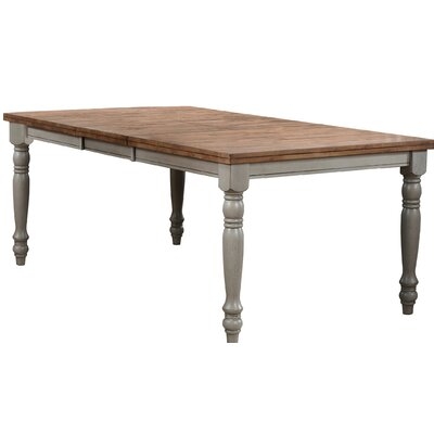 Thibodeaux Extendable Solid Wood Dining Table - Image 0
