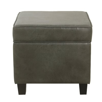 Charlton Home Square Ottoman With Lift Off Top - Image 0