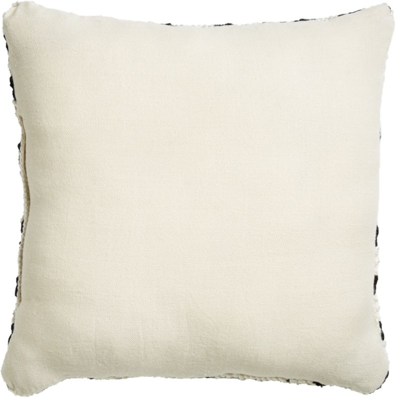 20" Zig Zag Outdoor Pillow Black/White - Image 3