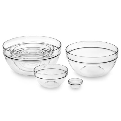10-Piece Glass Mixing Bowl Set - Image 0