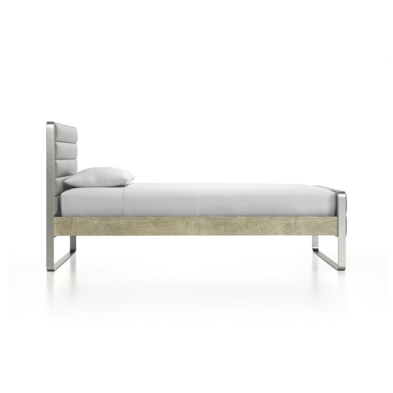 Drew Wood and Metal Twin Bed - Image 2