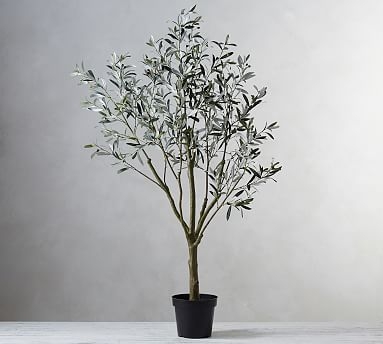 Faux Potted Olive Tree - Image 0