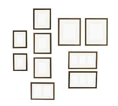 Gallery in a Box, Espresso Stain Frames, Set of 10 - Image 0