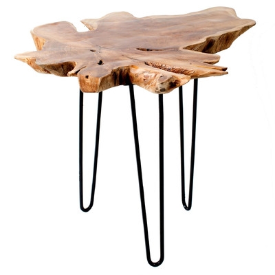 Mcknight Wood Top End Table - Image 0