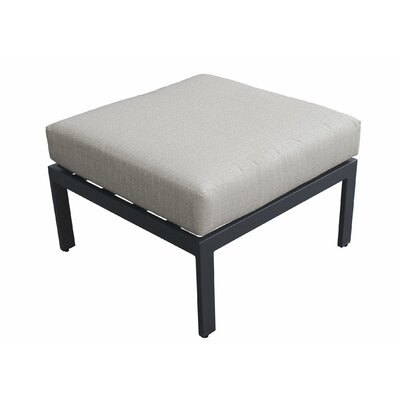 Kalson Outdoor Ottoman with Cushion - Image 0