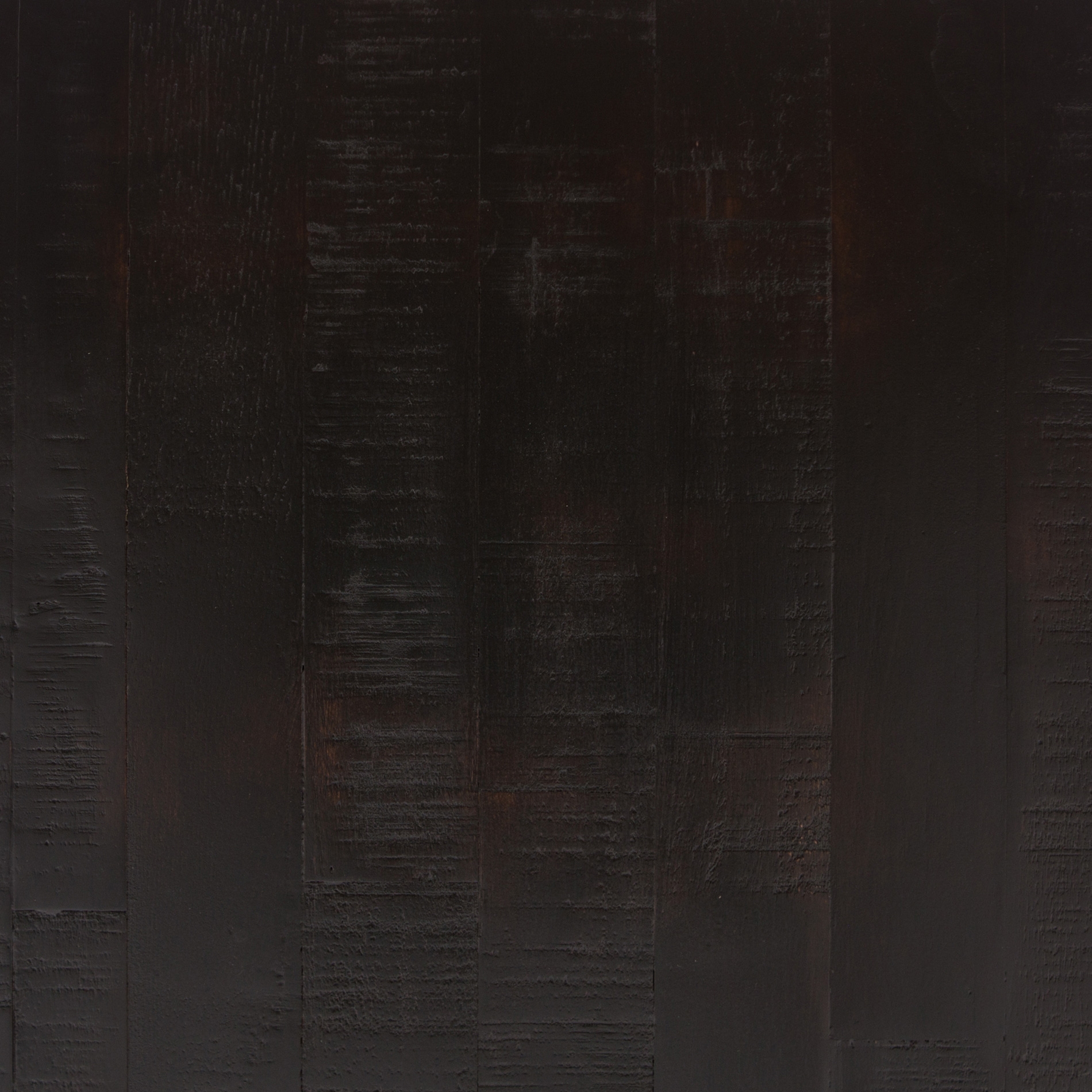 Manning Modern Rustic Large Burnished Black Wood Media Console Sideboard - Image 7