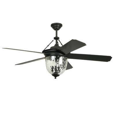 52" Fairmead 5 Blade Ceiling Fan with Remote - Image 0