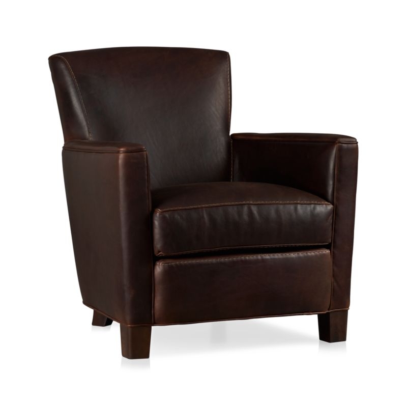 Briarwood Leather Accent Chair - Image 2