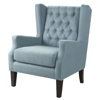 Allis Wingback Chair / Blue - Image 0