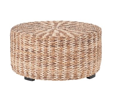 Woven Abaca Round Coffee Table - Image 3