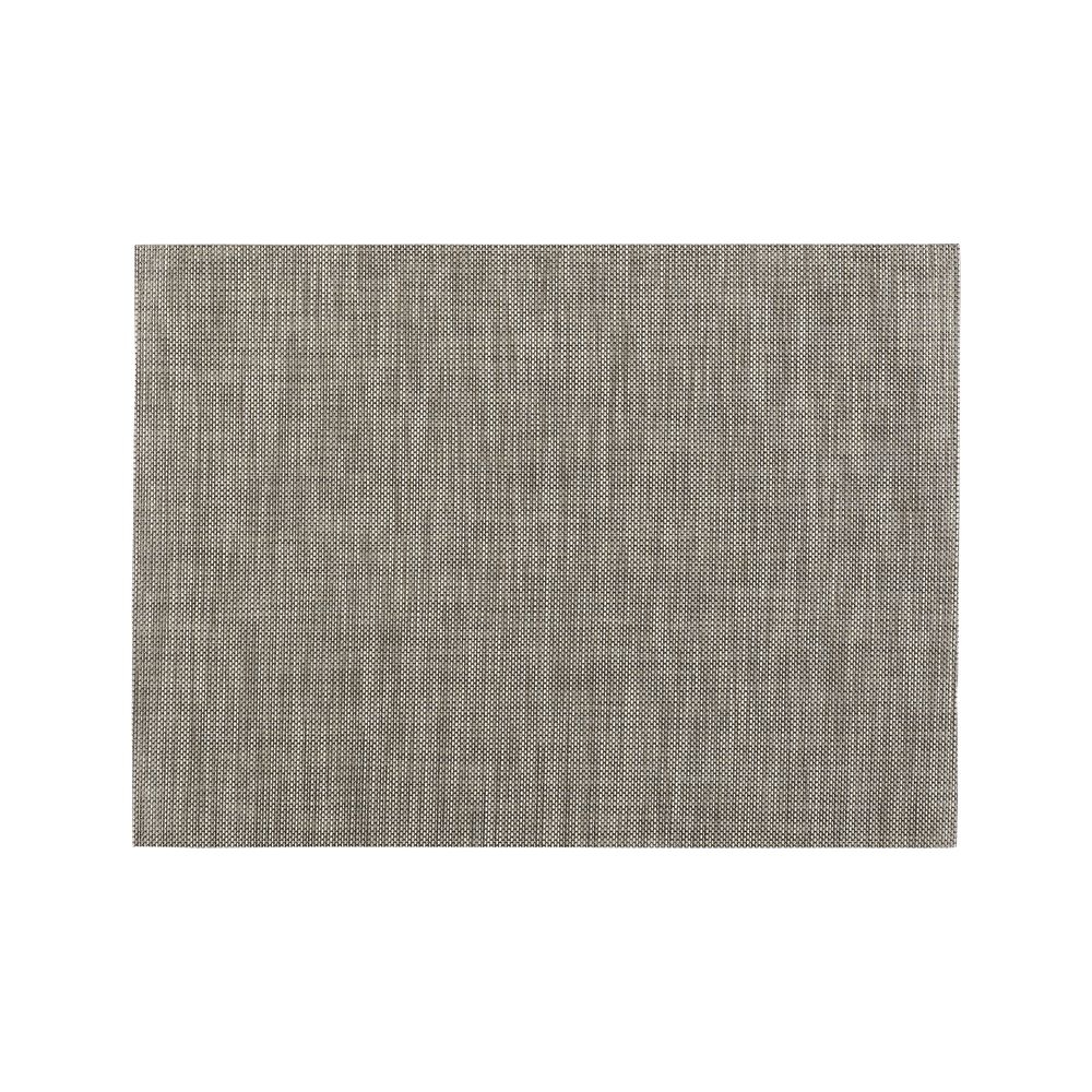Chilewich ® Basketweave Oyster Woven Indoor/Outdoor Floormat 35"x48" - Image 0