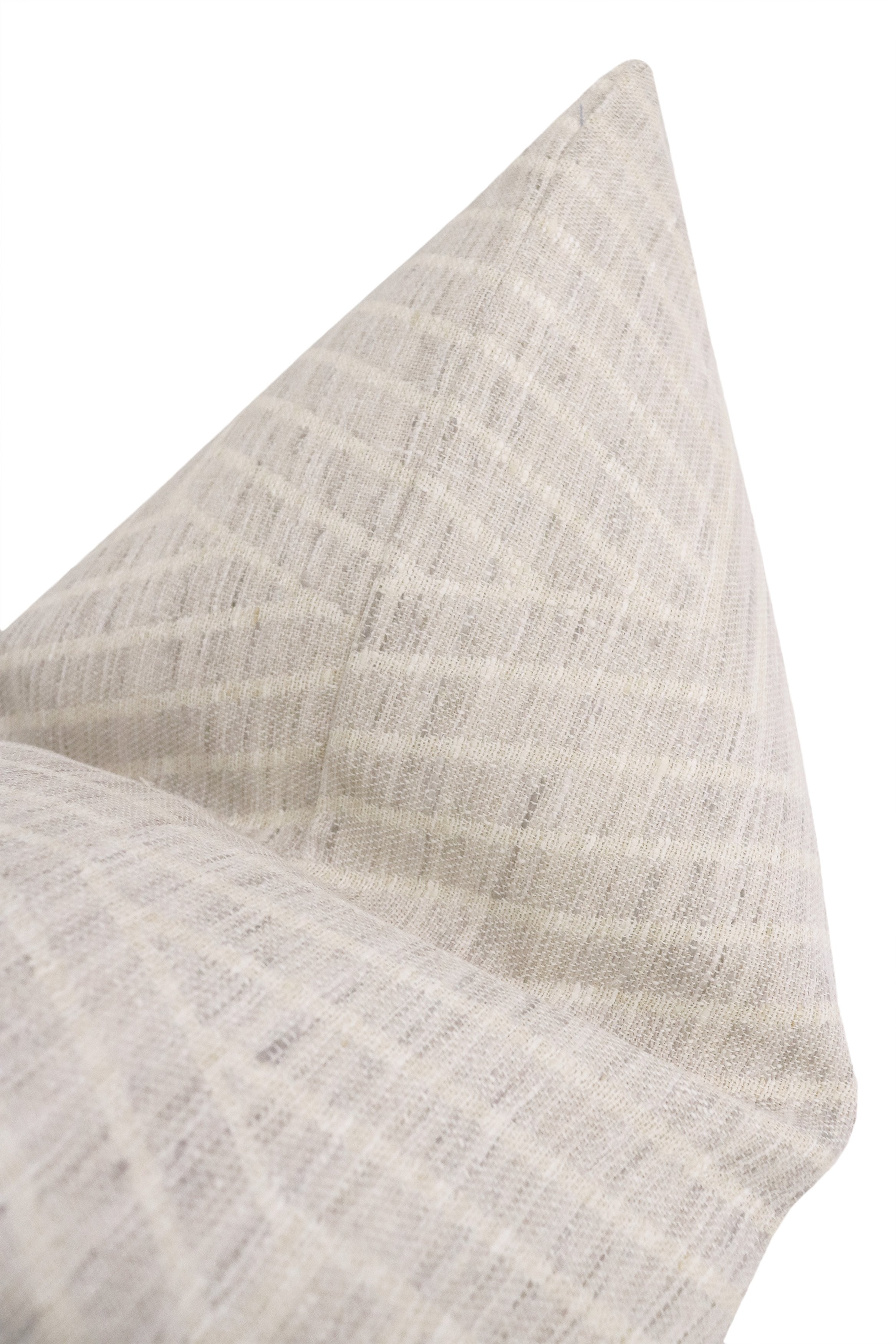 LABYRINTH LINEN // OYSTER - 18" X 18" - Image 2