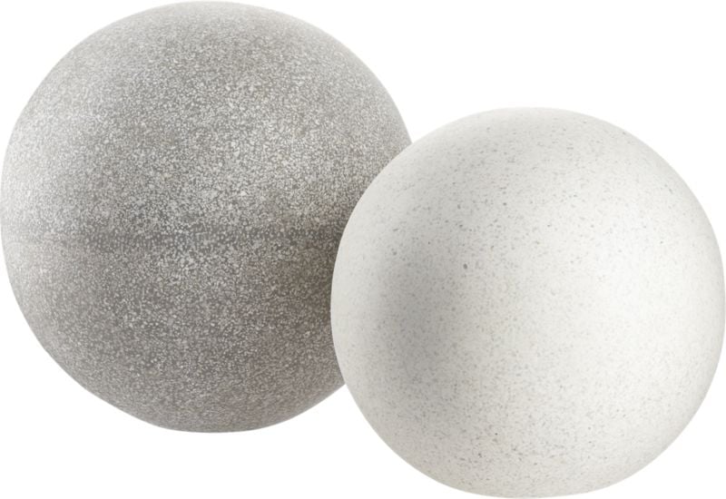 Playa Grey Large Terrazzo Ball - Image 4