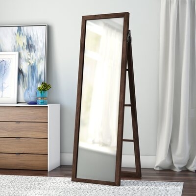Jakin Wood Ladder Standing Full Length Mirror - Image 0