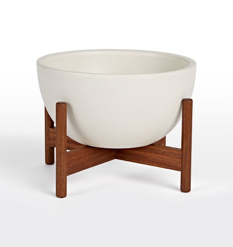 Modernica Case Study® Bowl with Walnut Stand - Image 0