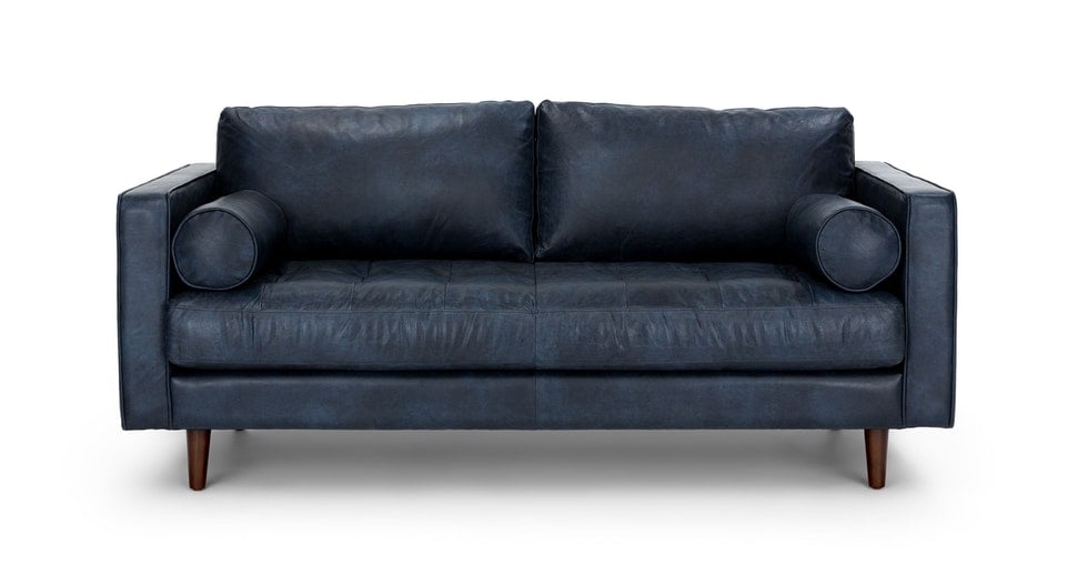 Sven Oxford Blue 72" Sofa - Image 0