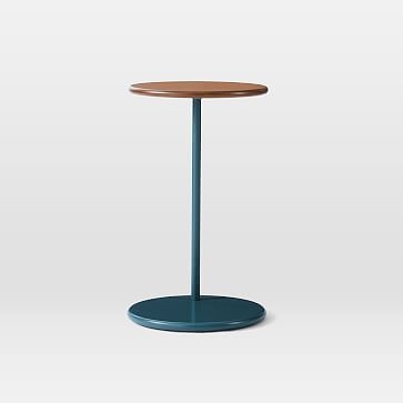 Ruby C-Side Table, Petrol Blue - Image 1