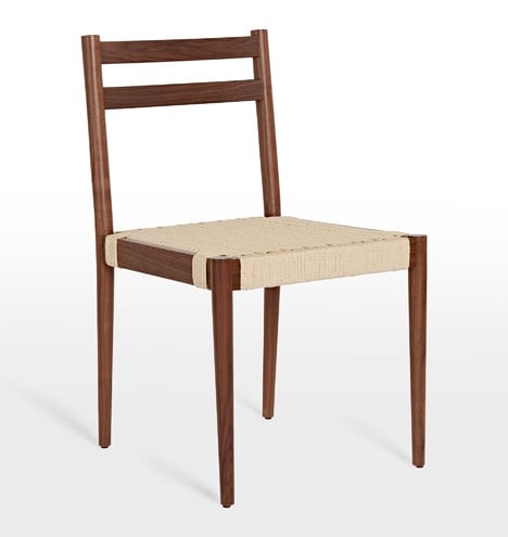 Shaw Walnut Side Chair - Image 4