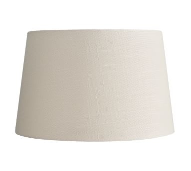 Textured Gallery Tapered Shade, Large, Sand - Image 0