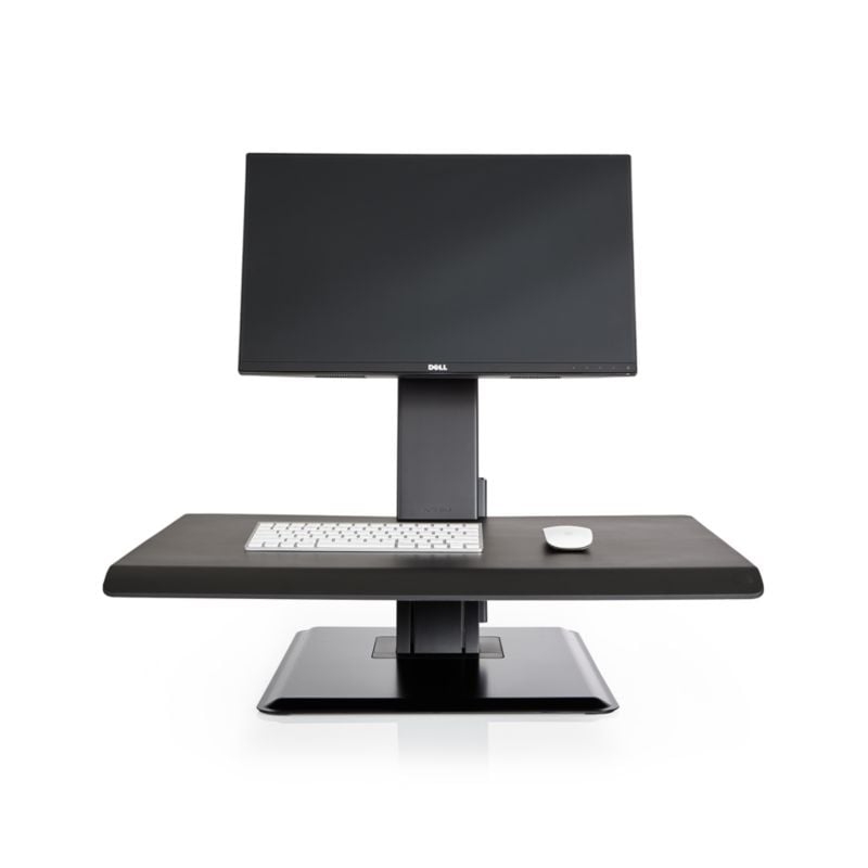 Humanscale ® Black Single Monitor Quickstand Eco Standing Desk Converter - Image 4
