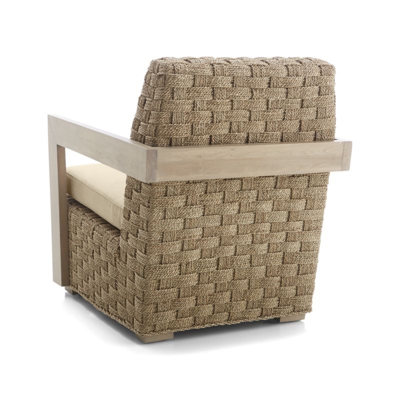 Coronado Seagrass Chair with Cushion - Image 5