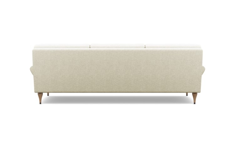 Maxwell Sofa with Linen Fabric and White Oak with Antique Cap legs - Image 2