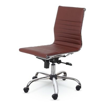 Catchings Leather Desk Chair - Image 0