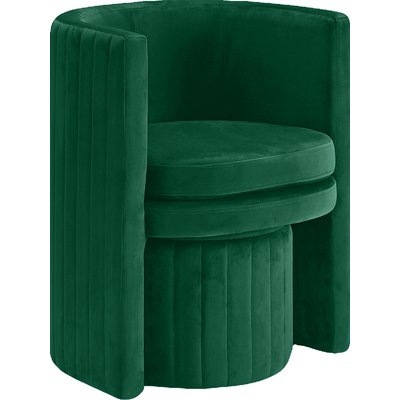 Malek Barrel Chair and Ottoman - Image 0