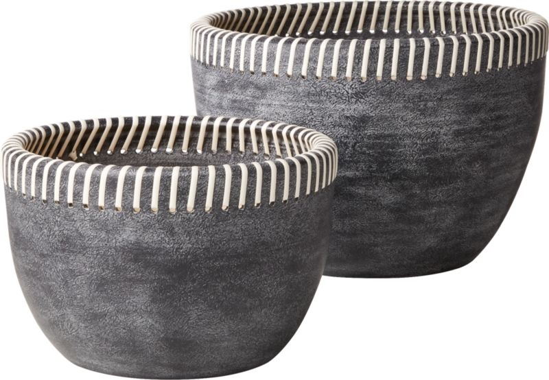 Stitch Handmade Planter Large Black - Image 7