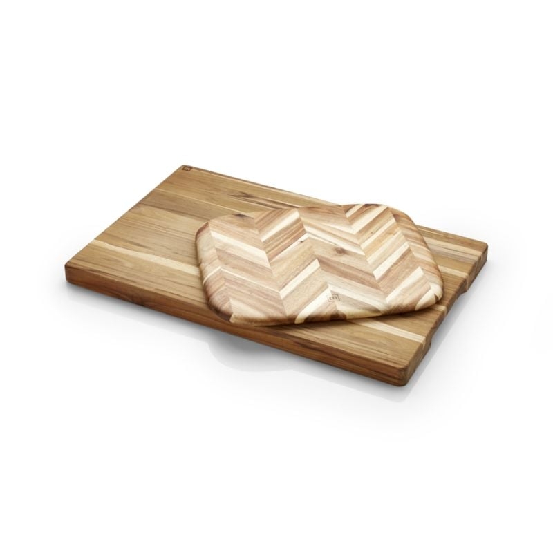 Madeira Medium Herringbone Acacia Wood Board - Image 2
