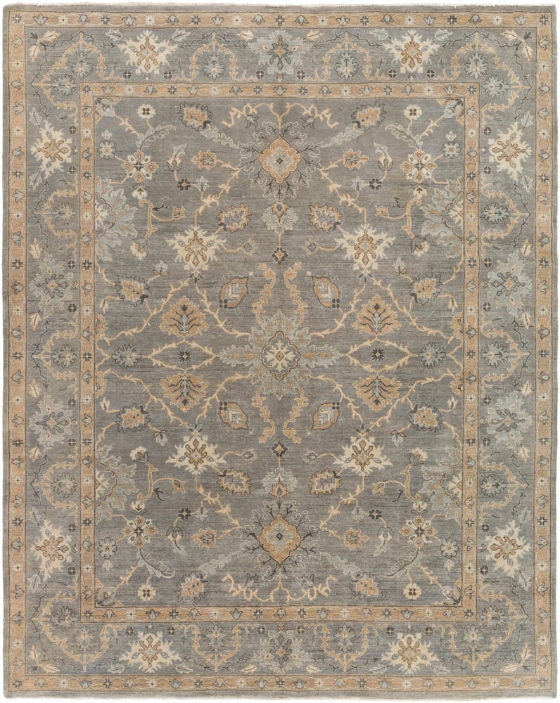 Alanya Gray Indoor 2' x 3' Handmade Rug - Image 1