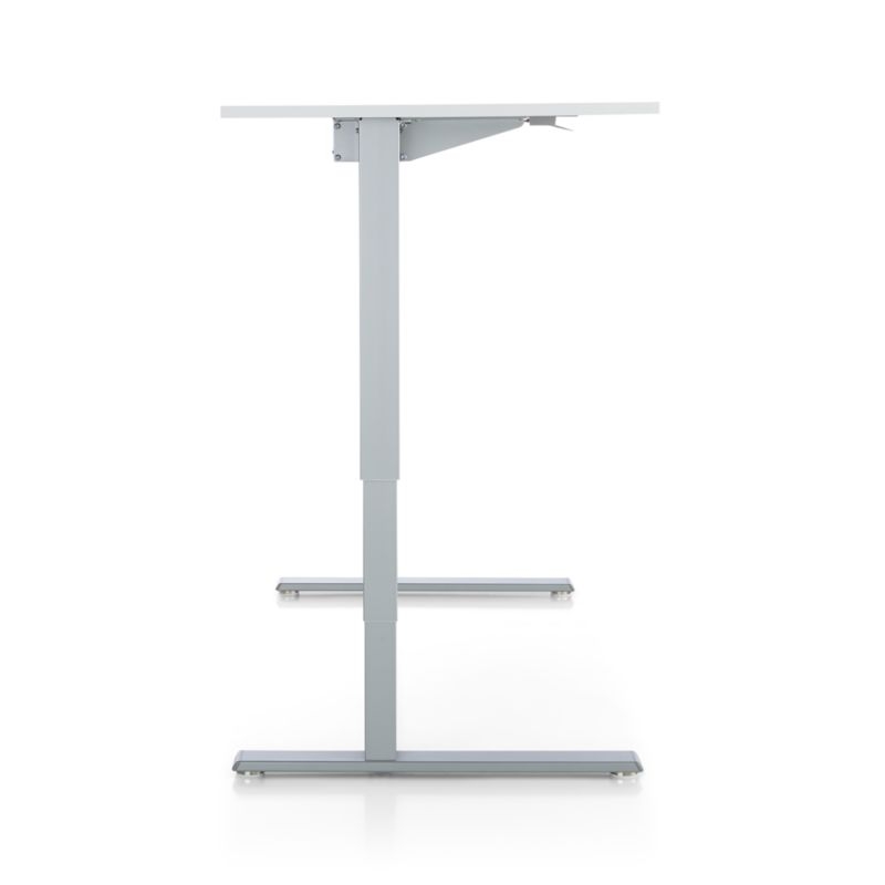 Humanscale ® Float ® Sit/Stand 60" White Desk - Image 6