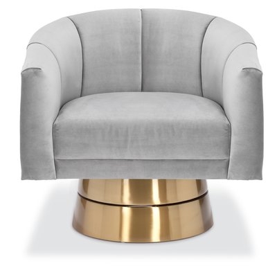 Lafrance Swivel Barrel Chair - Image 0
