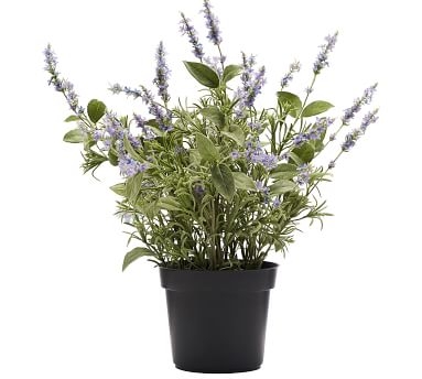 Faux Potted Lavender - Small - Image 3